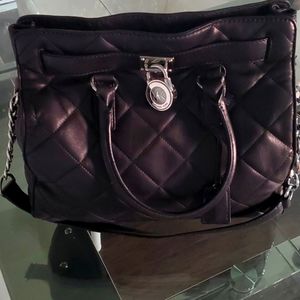 Michael Kors Large EW quilted Hamilton bag